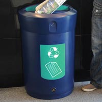 Envoy&trade; Paper Recycling Bin - 110 Ltr