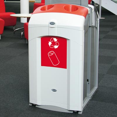 Nexus&reg; 100 Can Recycling Bin