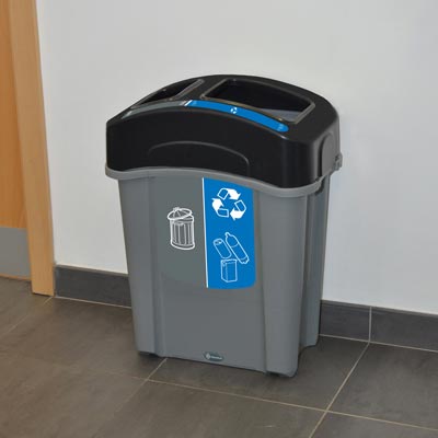 Eco Nexus® Duo 60 Recycling Bin by Glasdon